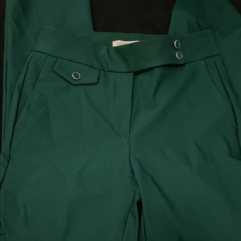 Rachel Zoe Dark Green Women's Trousers